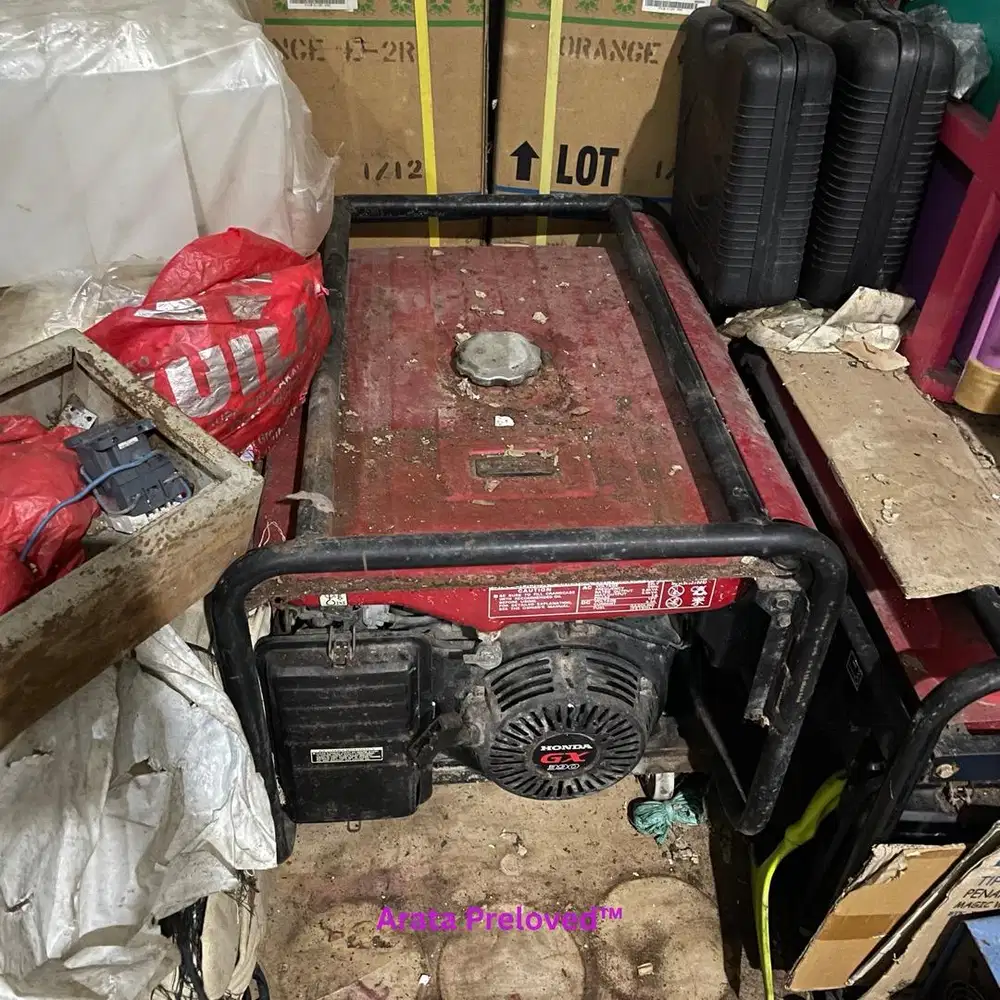 Genset Honda Elemax SH7600EX Electric Starter