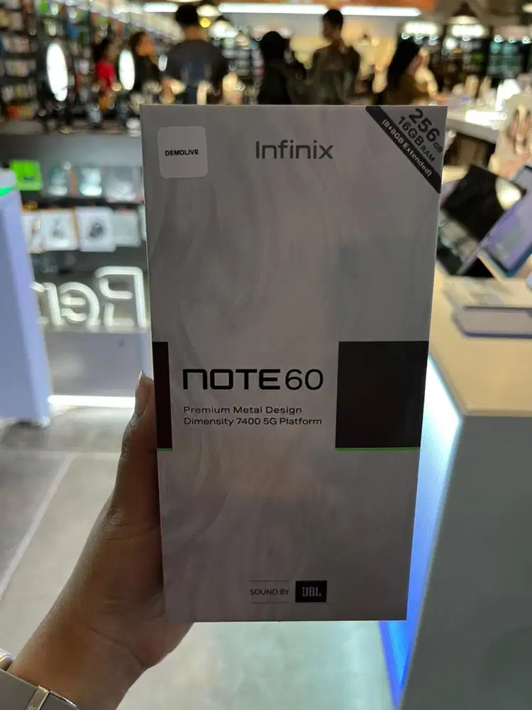 Promo INfINIX NOTE 60 8/256 GB NEW SEGEL