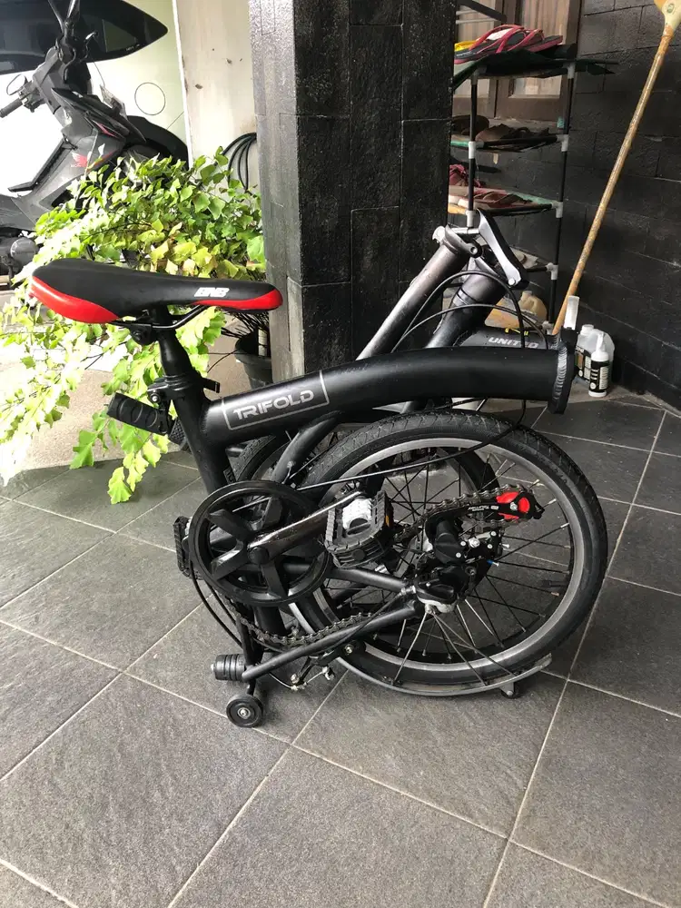 Sepeda Lipat Dewasa United Trifold 3S not 3sixty Brompton atau Pikes