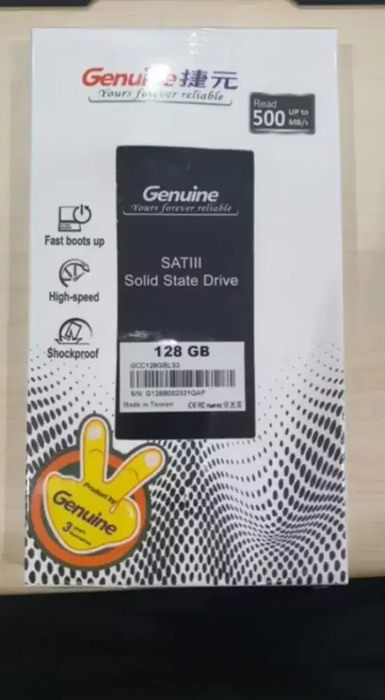 SSD 128GB merk Genuine