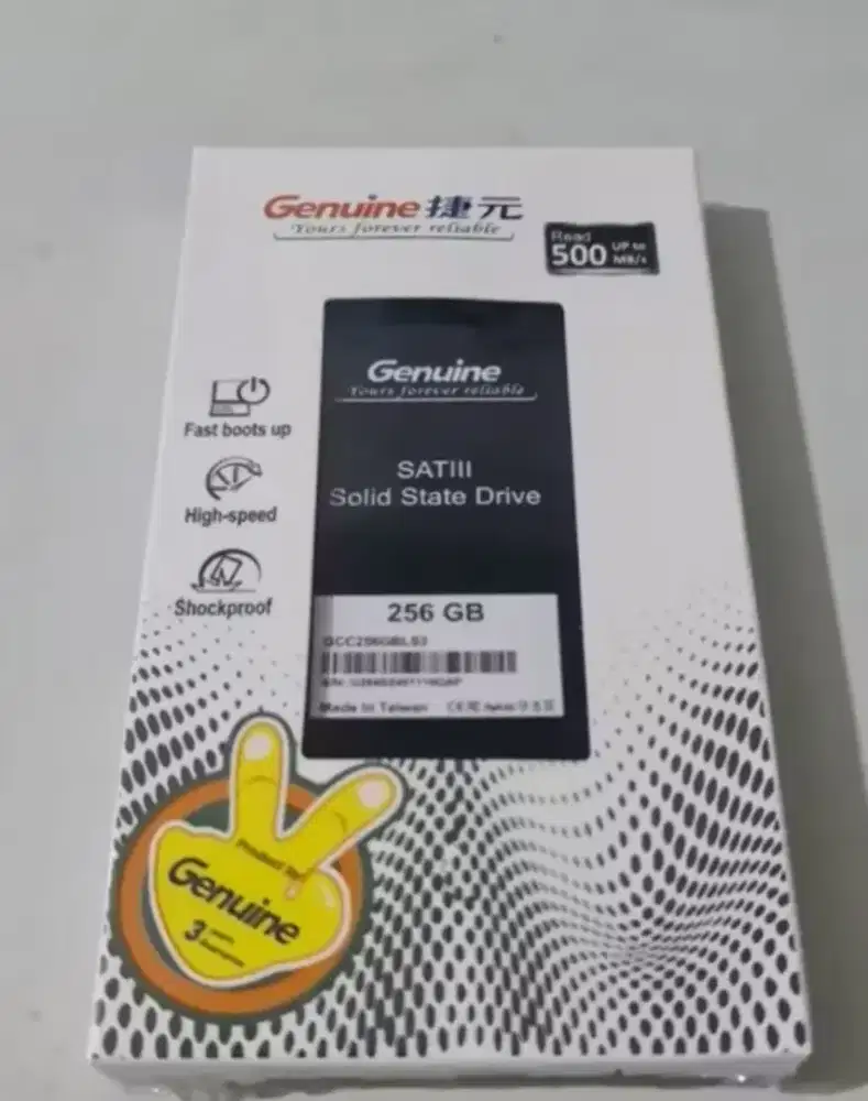 SSD 256 GB MERK GENUINE