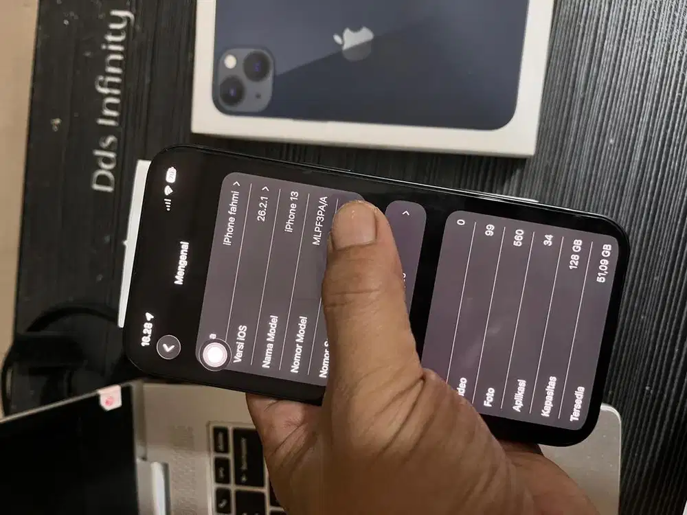 Iphone 13 128gb pa/a garansi resmi