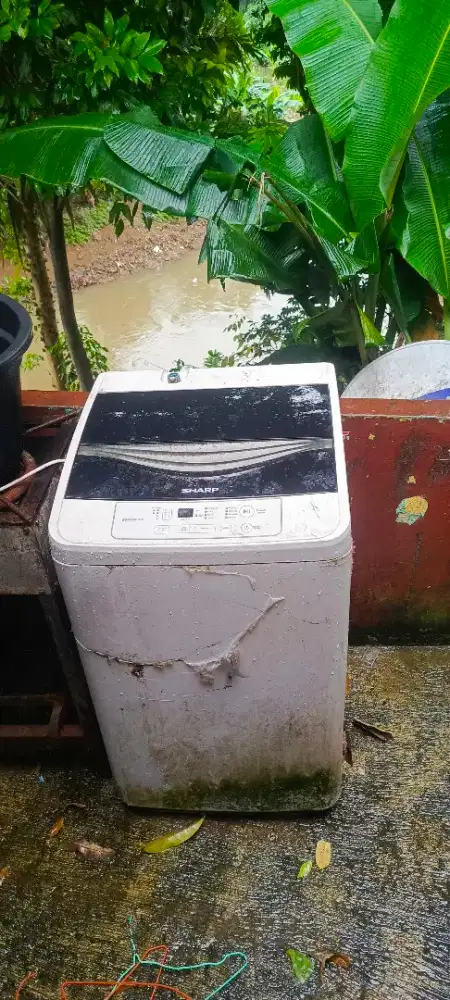 Mesin Cuci 1 tabung Rusak