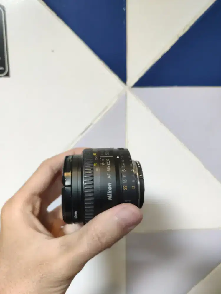 Lensa Nikon Nikkor 50mm F1.8