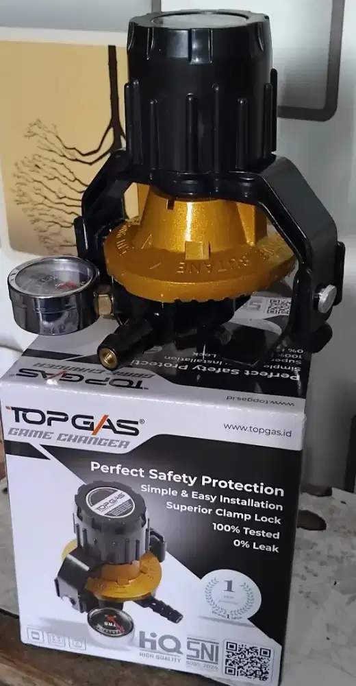 COD Regulator Gas LPG Tekanan Stabil Anti Bocor