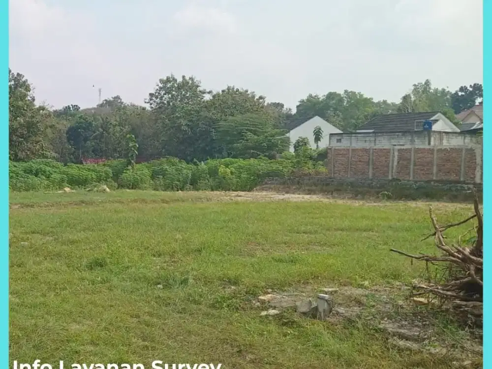 Tanah Gamping Jogja Siap Balik Nama SHM Pekarangan Ready