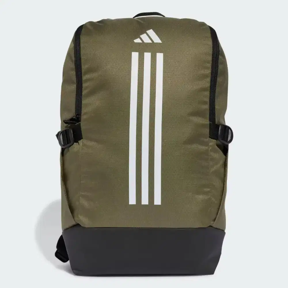 Tas Original Adidas, Essentials 3-Stripes Backpack Unisex Green IZ1909