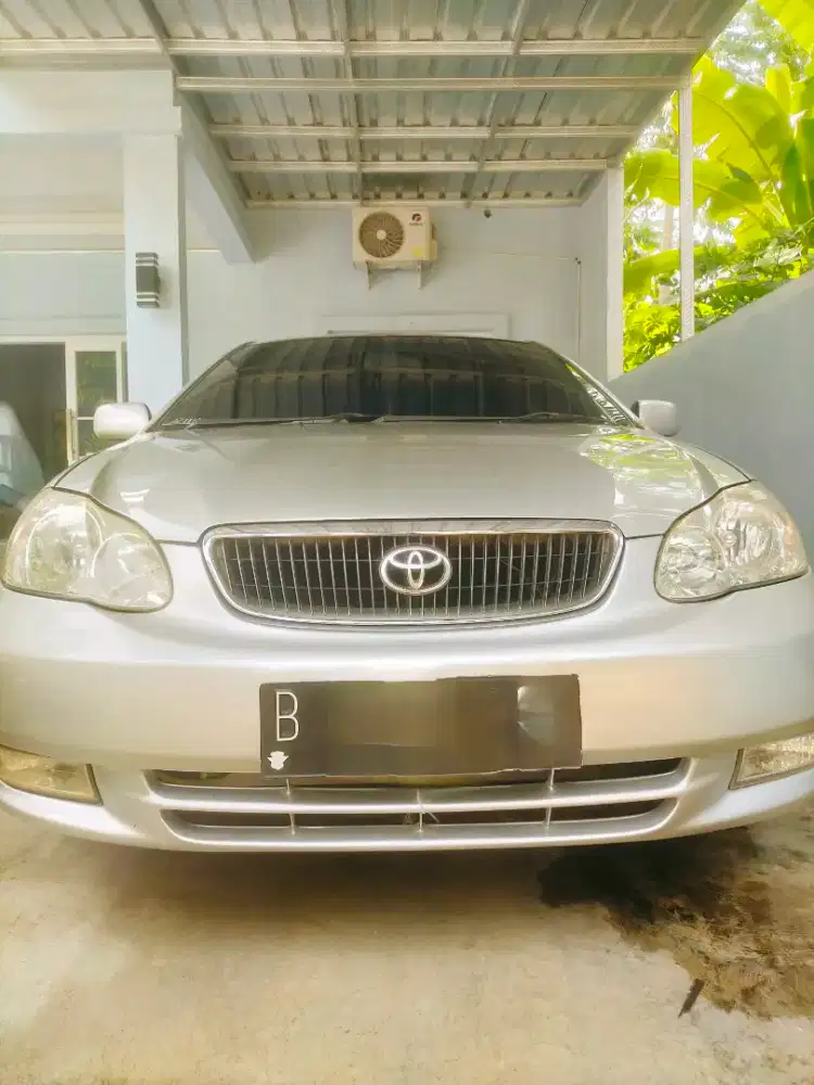 Corolla Altis 18G/AT 2001 body mulus,mesin siap luar kota,Plat B,