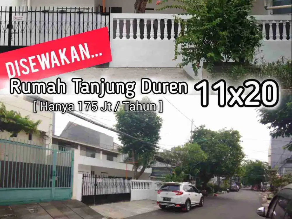 DISEWAKAN RUMAH 11x20 TANJUNG DUREN TIMUR , Jakarta Barat
