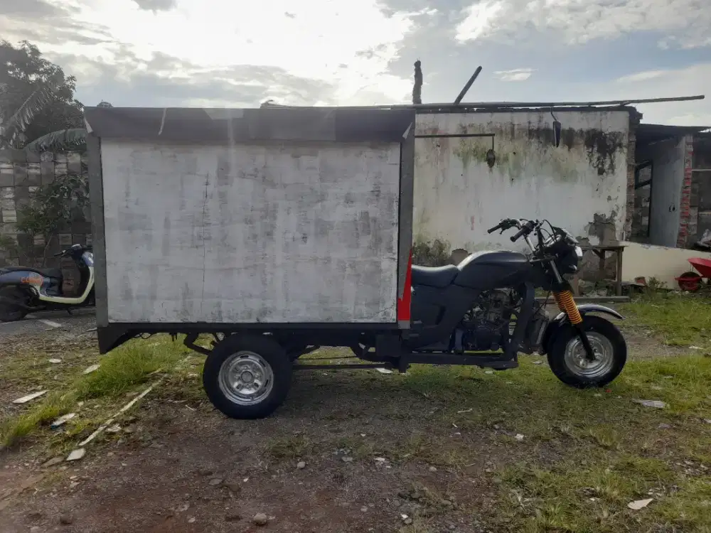 Viar box thn 2014 pick up gerobak cator roda 3 tiga