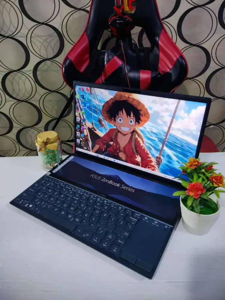 Asus Zenbook Duo Core i5 Ram 8/512gb Ssd Siap Pakai COD