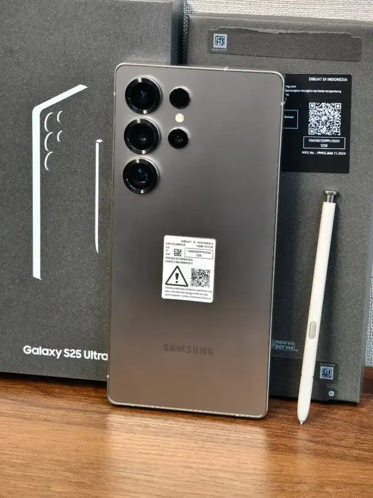 Samsung S25 Ultra 5G 12/512 second resmi sept 2026