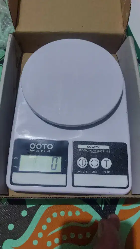 Timbangan digital kondisi normal mulus