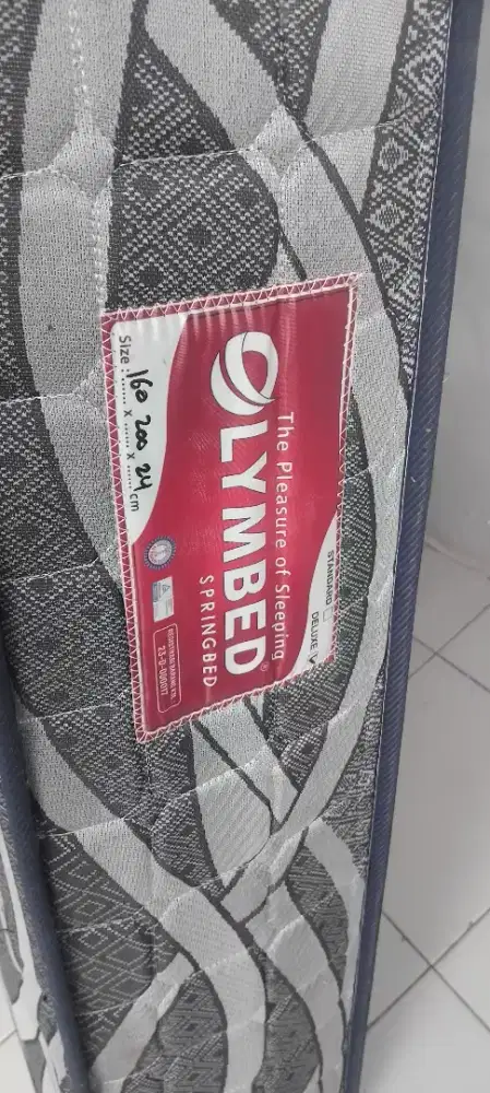 springbed olymbed (jarang di pakai)