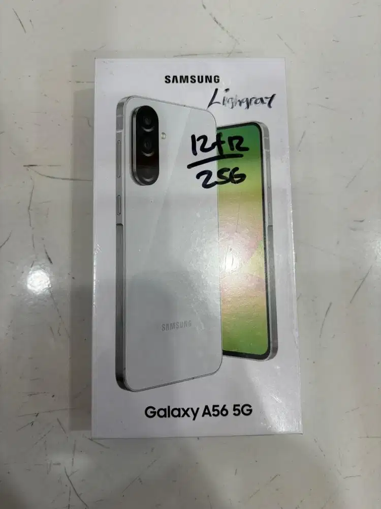 SAMSUNG A56 5g 12+12/256 BARU SEGEL RESMI SAMSUNG