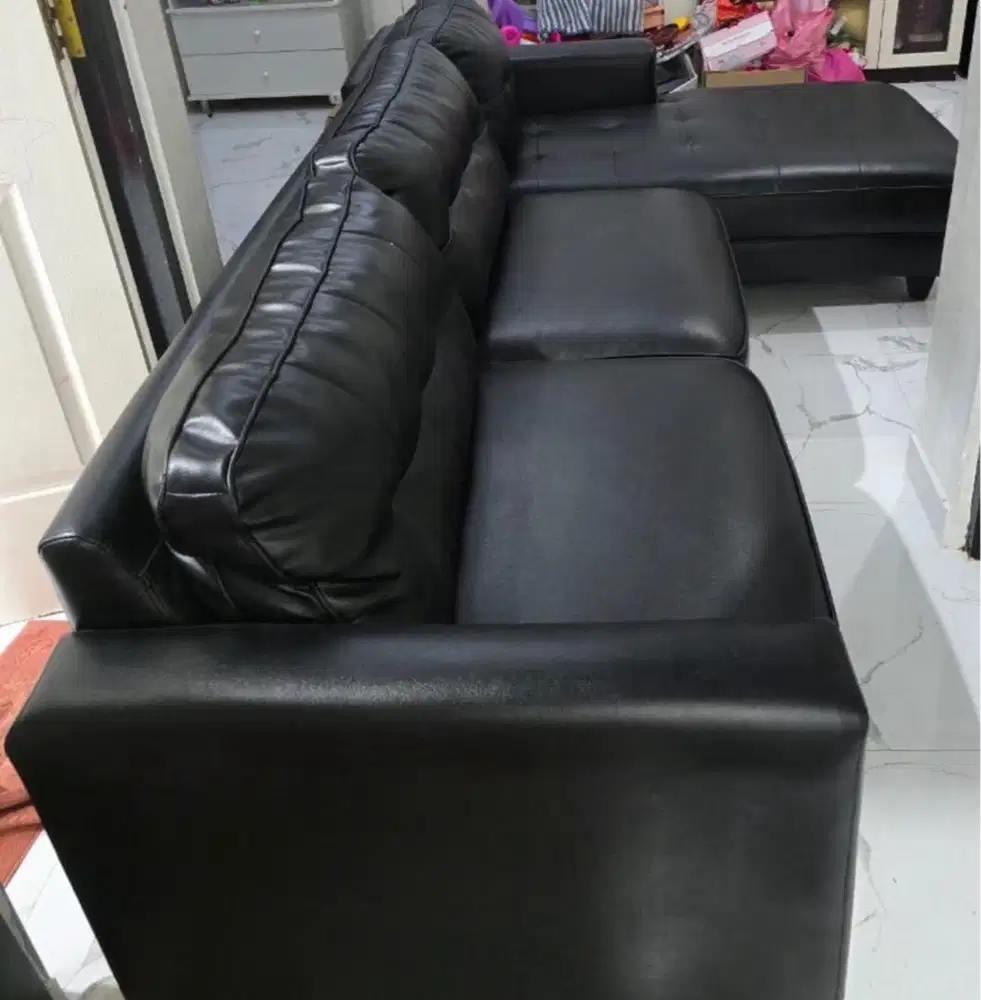 Sofa Kulit 1 set