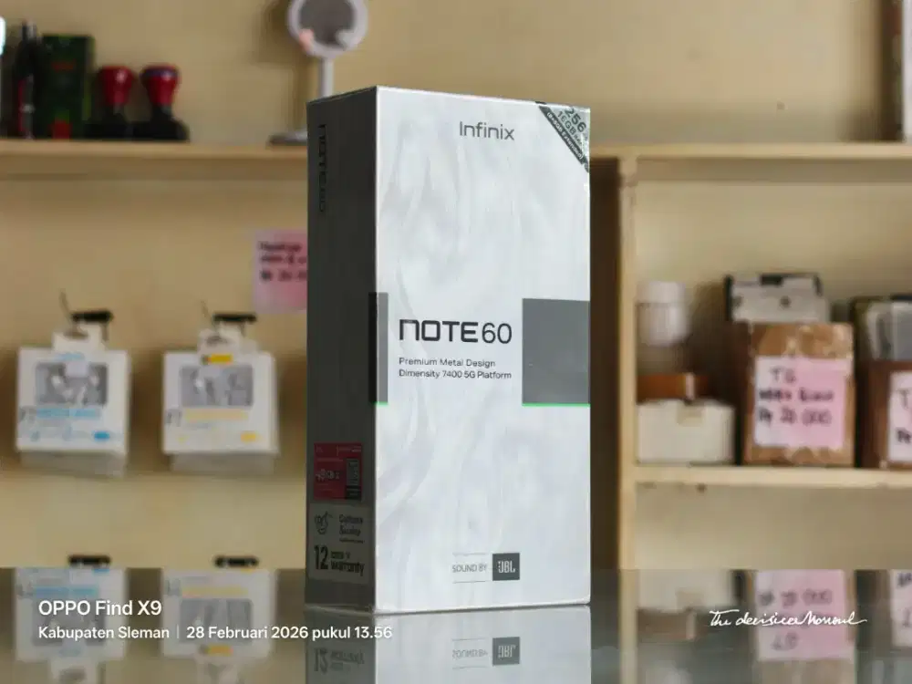 INFINIX NOTE 60 5G 8/256 NEW SEGEL PROMO TERMURAH GARANSI RESMI
