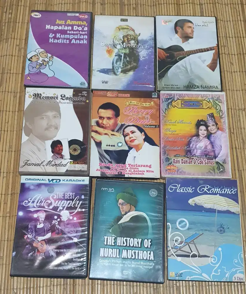 VCD lagu lagu nostalgia  sepanjang masa