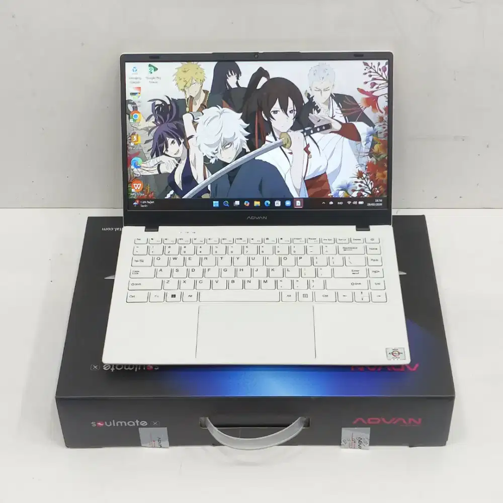 FOR SALE ADVAN Soulmate X AMD Athlon RAM 8 GB/ SSD 128 GB Like New