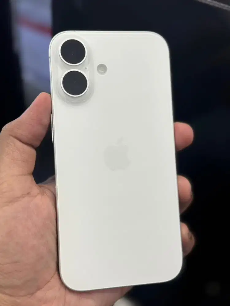 iPhone 16 128gb White Resmi iBox Fullset Mulus Hb 200 Garansi Nov 2026