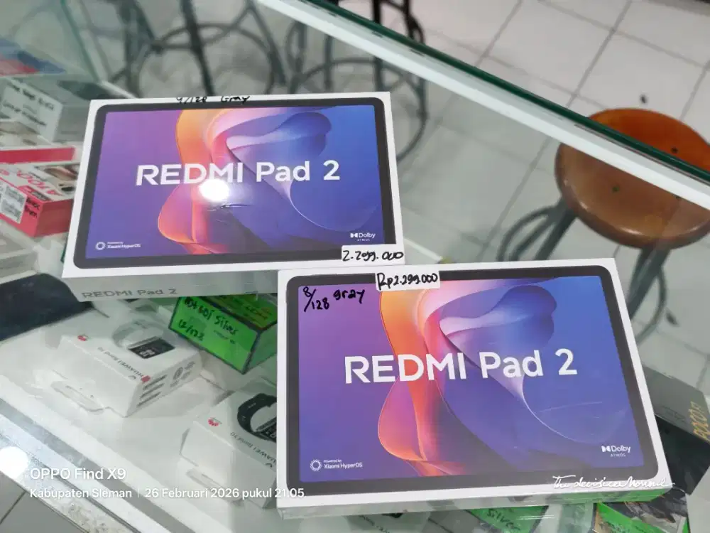 REDMI PAD 2 4/128 NEW SEGEL PROMO TERMURAH GARANSI RESMI