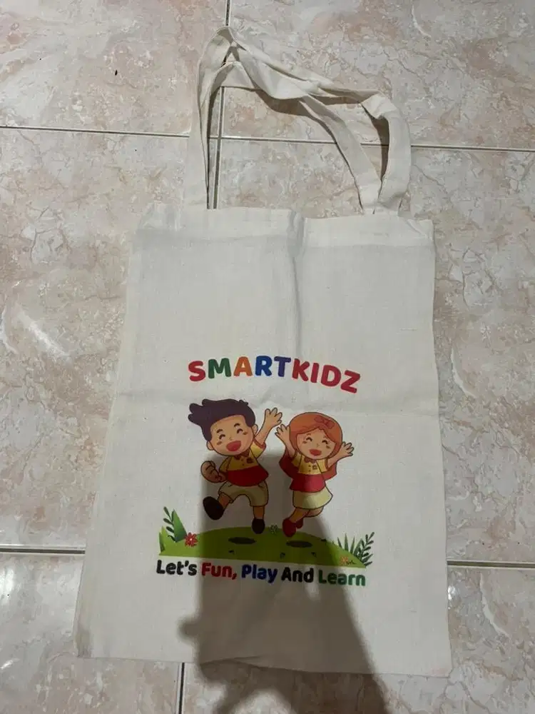 Tas putih anak warna putih