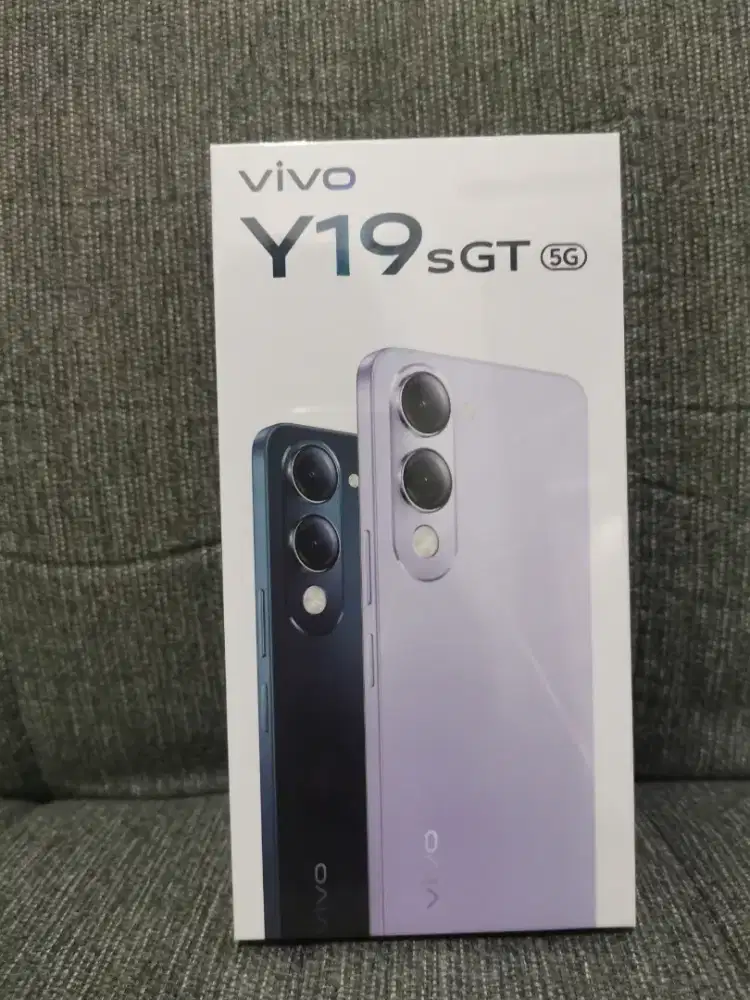 Vivo y19s GT 5G 8/128 bnib resmi