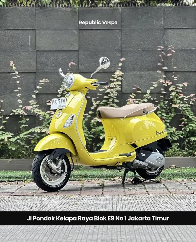 PIAGGIO VESPA LX 125 IGET FACELIFT TAHUN 2024 PERFECT CONDITION