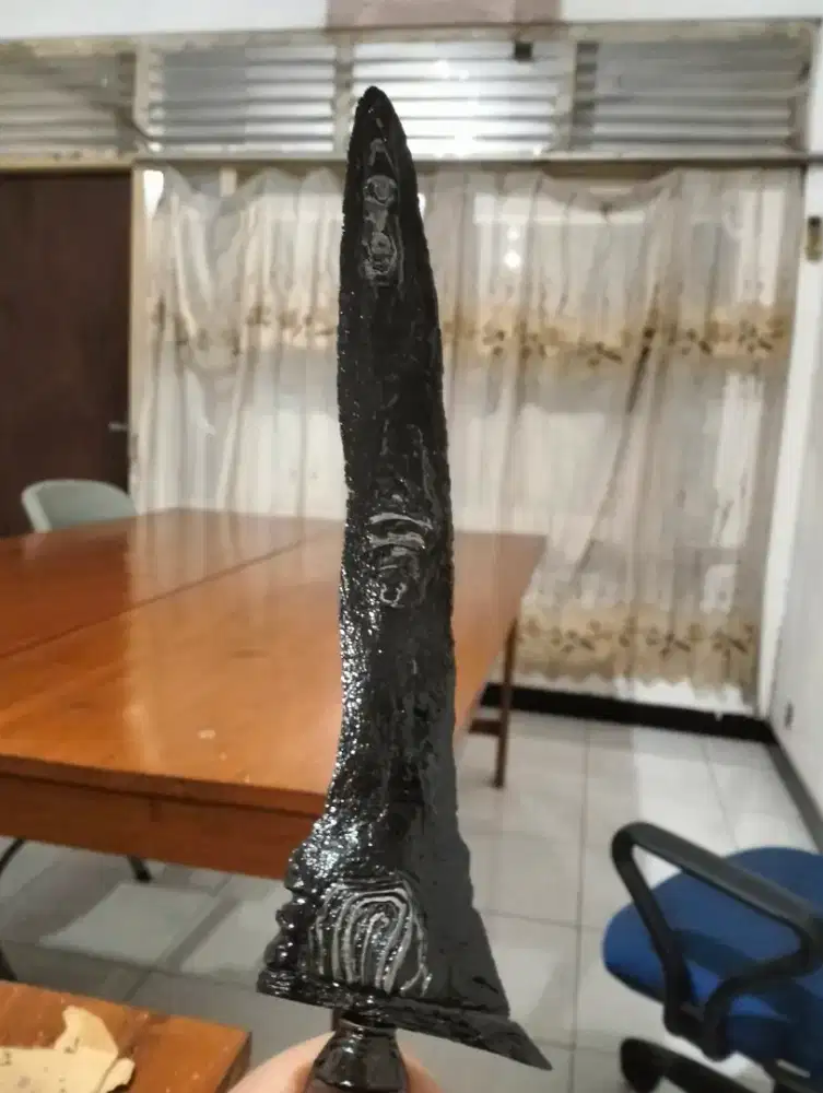 Keris Sepuh Patrem Pandito Semedi Pamor Batulapak