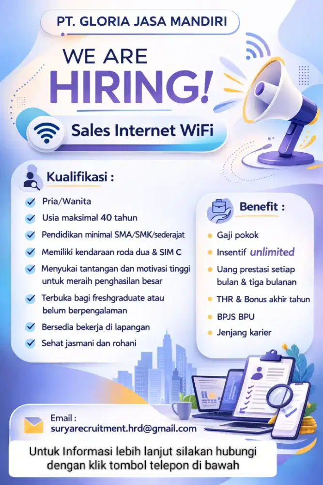 Sales Internet WiFi