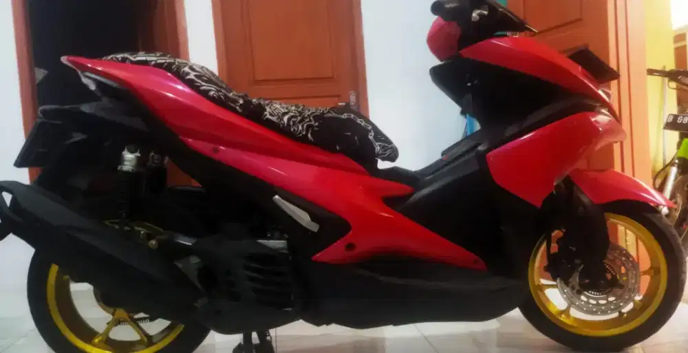 Yamaha aerox 2019 B Depok mesin halus surat lengkap