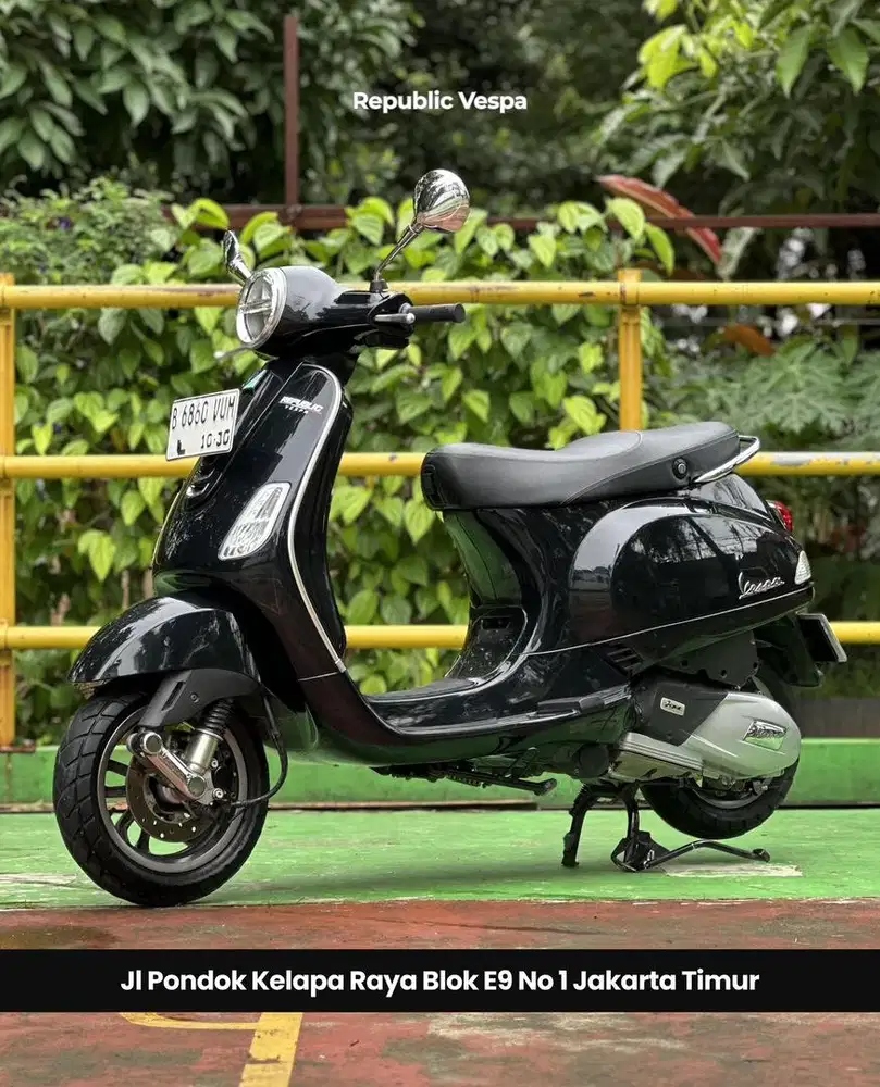 PIAGGIO VESPA LX 125 IGET FACELIFT TAHUN 2024 PERFECT CONDITION