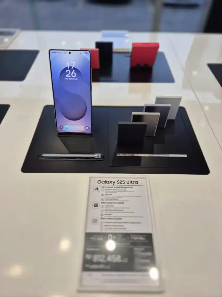 SAMSUNG S25 ULTRA 5G RAM 12/256&512 FREE CASE+TUMBLER GARANSI SEIN 1TH
