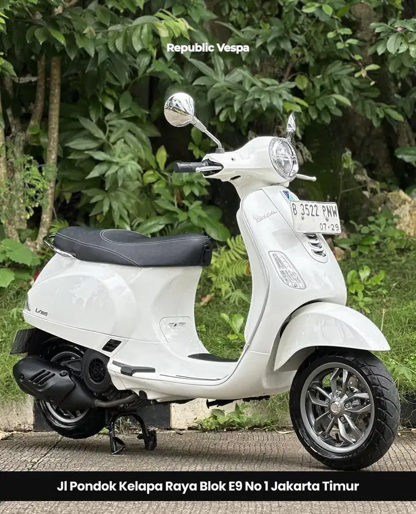 PIAGGIO VESPA LX 125 IGET FACELIFT TAHUN 2024 PERFECT CONDITION