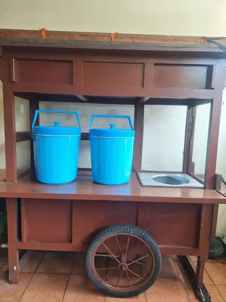 Gerobak + Meja gratis termos 2 pcs