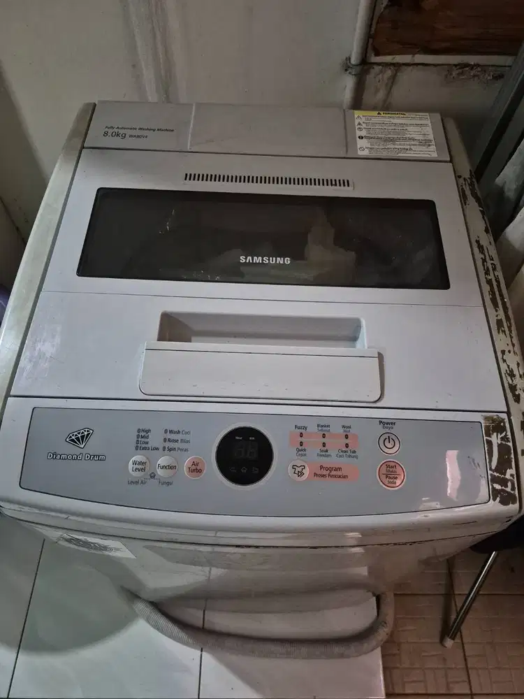 Jual mesin cuci rusak samsung wa80v40