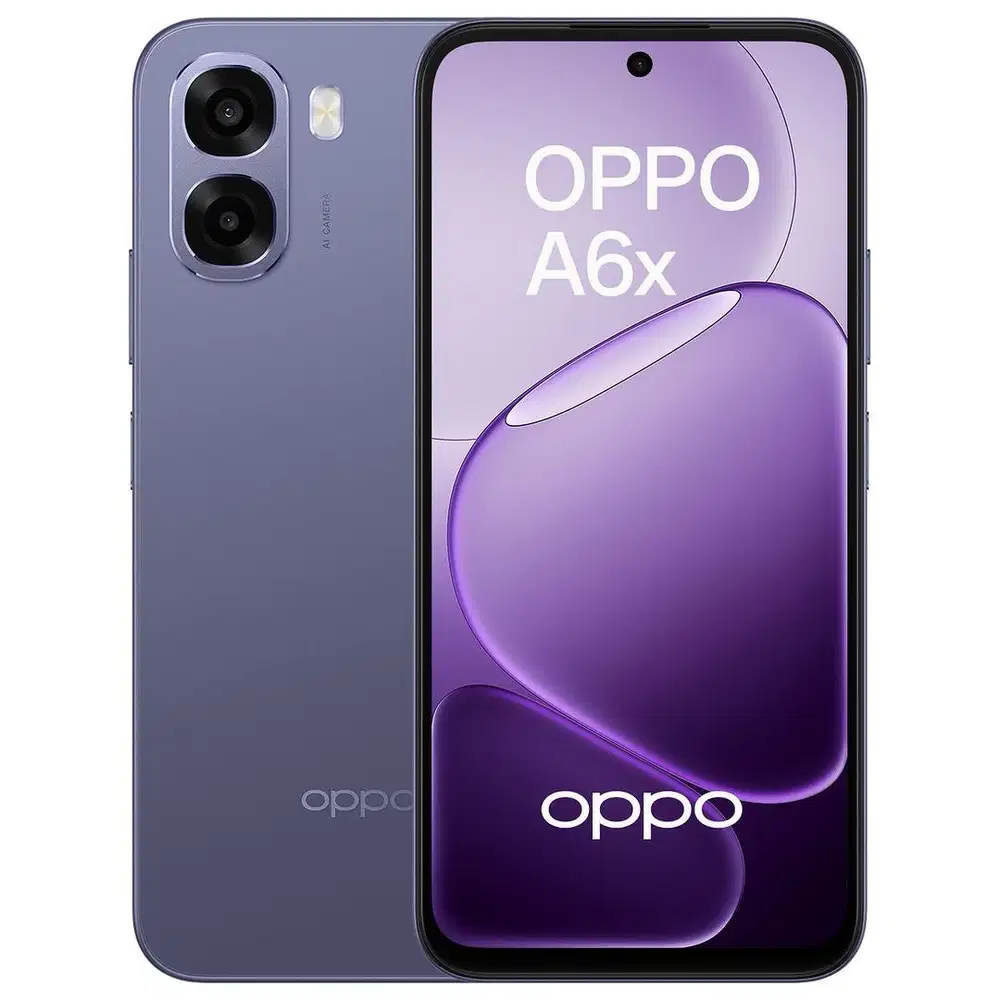 OPPO A6x 4+8/64 SNAPDRAGON BATT 6500mah BARU SEGEL RESMI