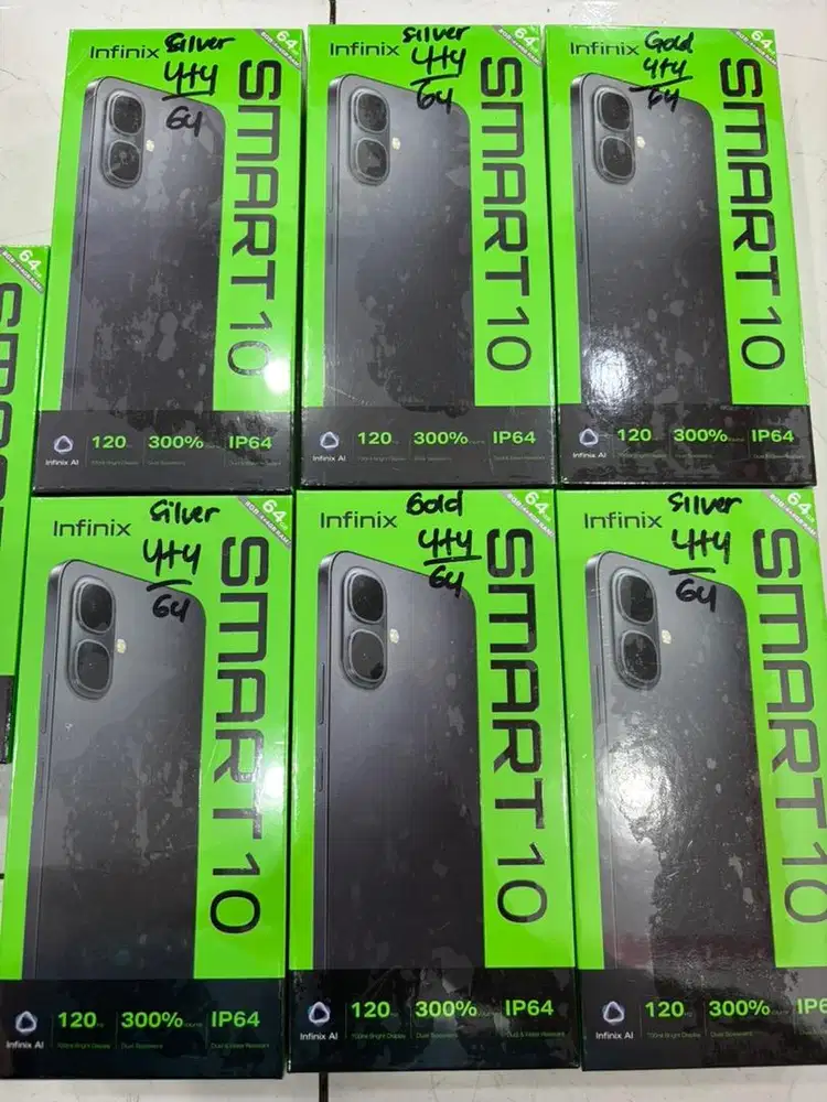 INFINIX SMART 10 4+4/64 BARU SEGEL RESMI