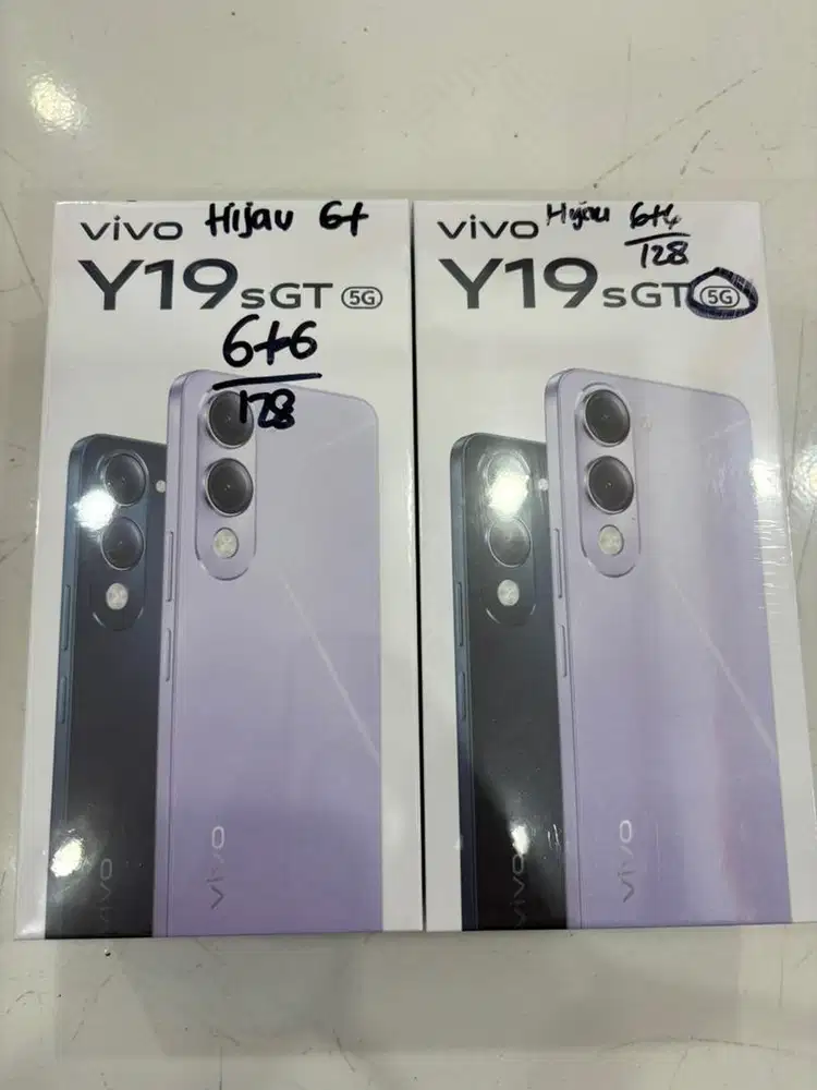 VIVO Y19s GT 5G 6+6/128 BARU SEGEL GARANSI RESMI VIVO