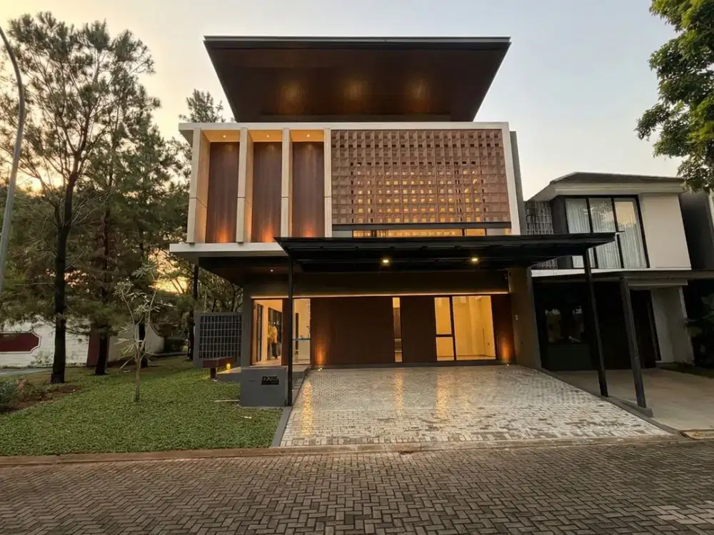 DIJUAL RUMAH BANGUNAN MANDIRI, BRAND NEW - BSD, TANGERANG SELATAN