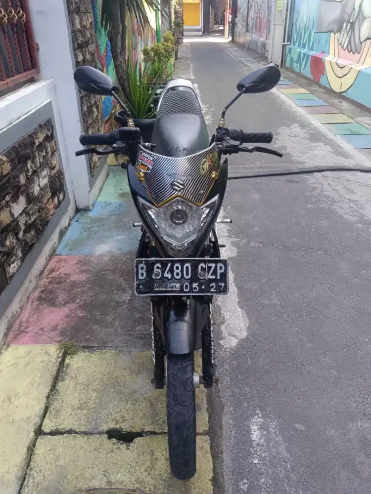 satria fu 2014 mesin sehat body bagus