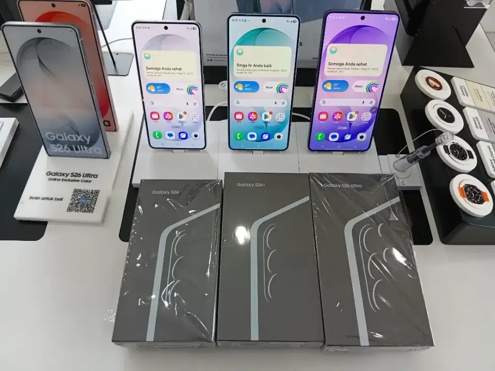 Samsung S26 series PRE-ORDER bonus up to 7.5jt free upgrade memory 2x