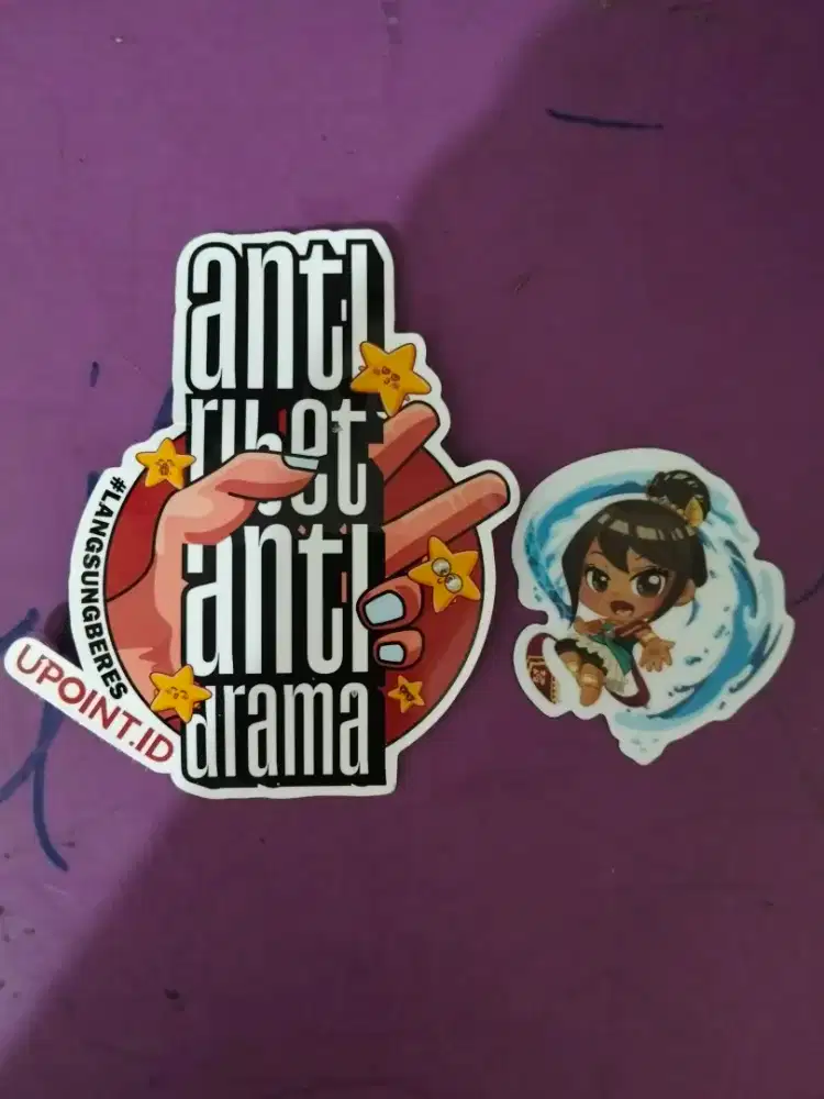 Stiker Anti Ribet Club