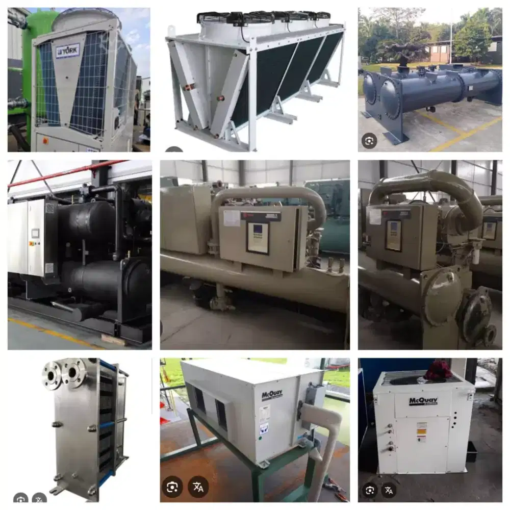 TERIMA PERBAIKAN CHILLER INDUSTRI & GEDUNG