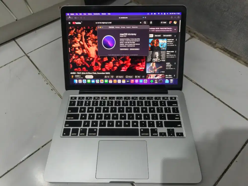 Macbook Pro 2015 13 i7 16/256GB