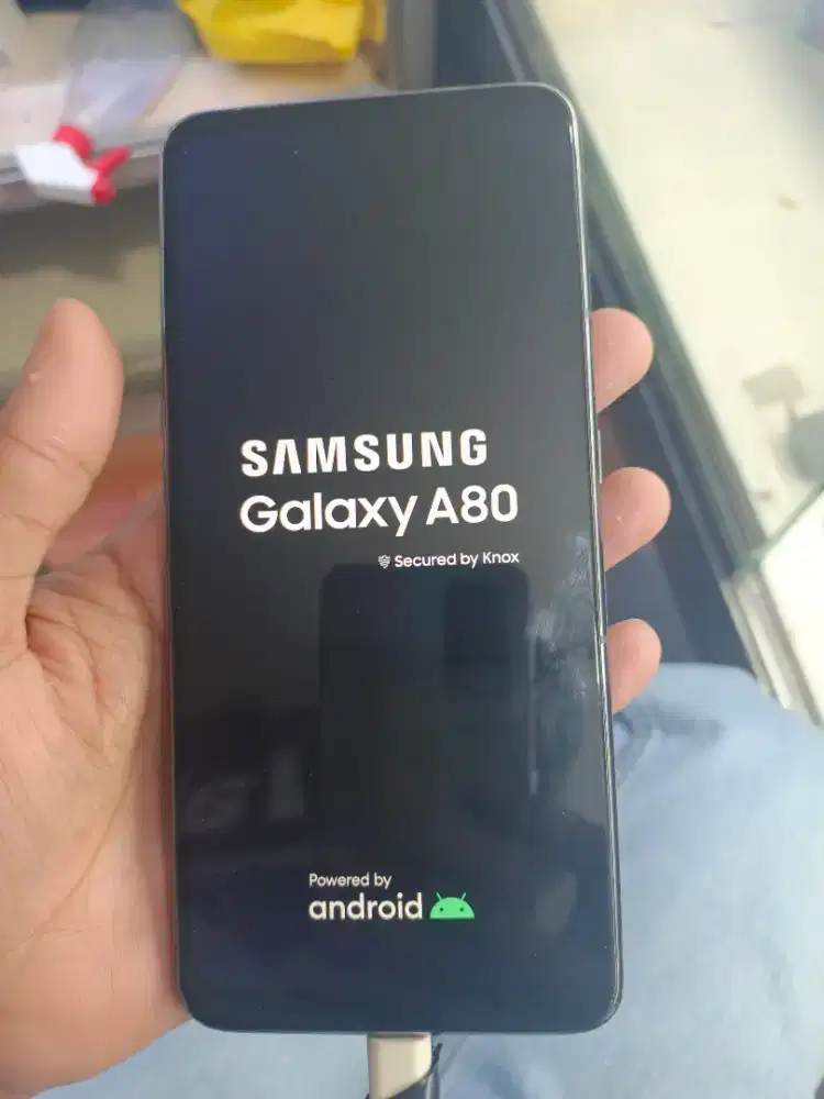 Samsung A80 ( hp onli ) mnus fingirprint of