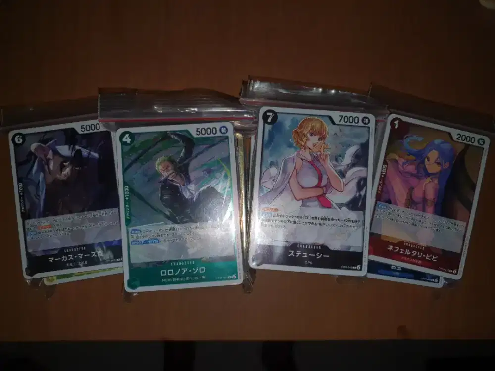 Jual kartu one piece jepang ori 100% 200 buah,baca deskripsi!