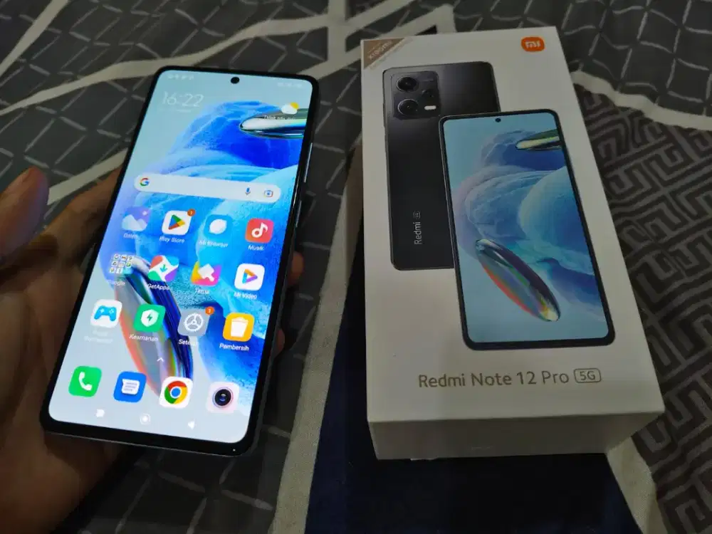Resmi Note 12 Pro 5G 8/256 second mulus