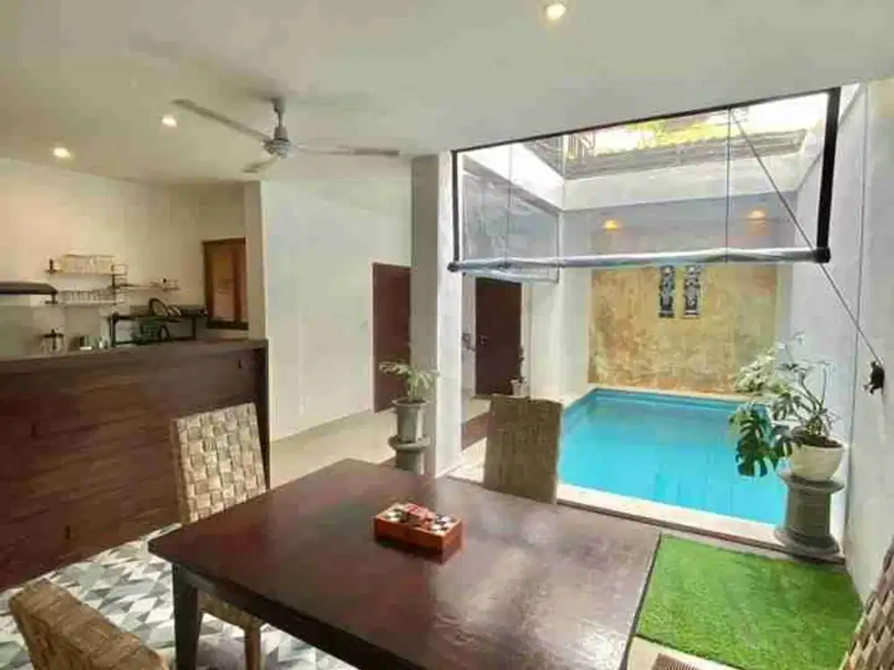 Villa 3 lt Modern Minimalis + Kolam Renang Lokasi Jl Pura Batu Pageh Ungasan cocok untuk Investasi /Hunian