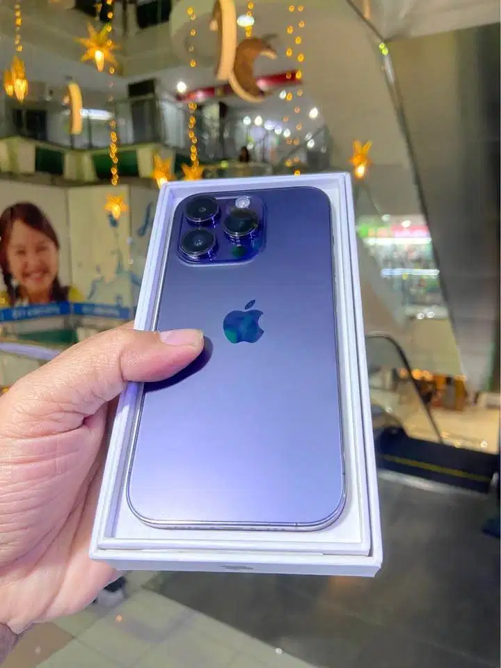 14 PRO 256gb DEEP PURPLE IBOX Welljoss